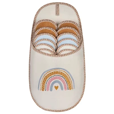 Imagen de ONVAYA Zapatillas unisex arco iris con corazón, 36/45 EU