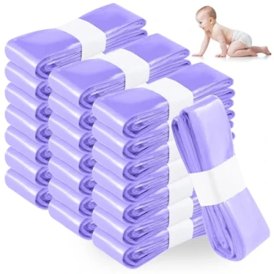 Imagen de GIBOHOM 22 Recambios Contenedor de Pañales, Papelera Pañales Bebe 4 Capas Engrosadas, Bolsas Compatibles con AngelCare, Litter Locker (Compatible Todos）