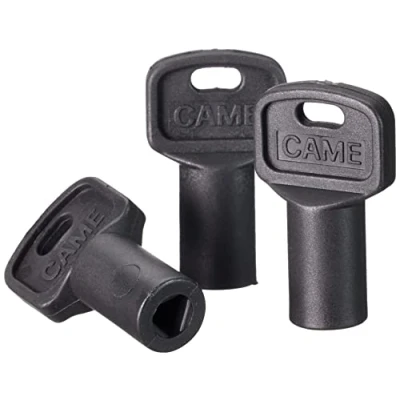 Imagen de Came 1 llave de desbloqueo motor trilobulado para Bx Bk Ati Amico Axo Fast Ferni Frog Krono