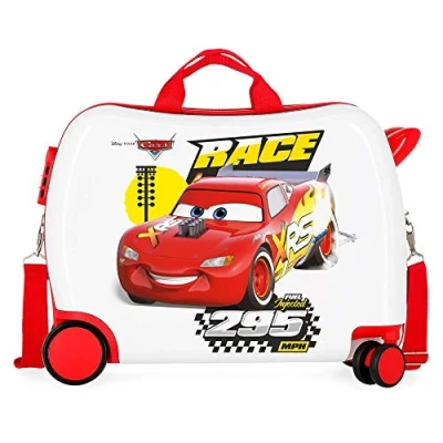 Imagen de Disney Cars Joy Maleta Infantil Multicolor 50x38x20 cms Rígida ABS Cierre combinación 34L 2,1Kgs 4 Ruedas Equipaje de Mano