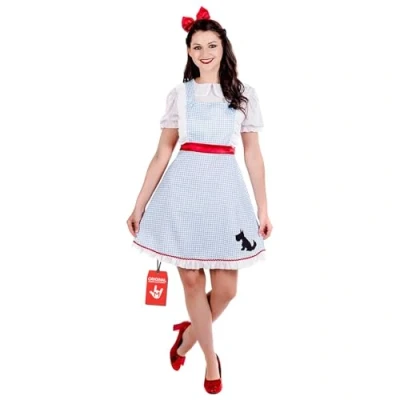 Imagen de Fun Shack Disfraz Dorothy Mujer, Vestido Del Mágico Mundo De Oz, Personaje Película Libro Mujer Carnaval Talla S
