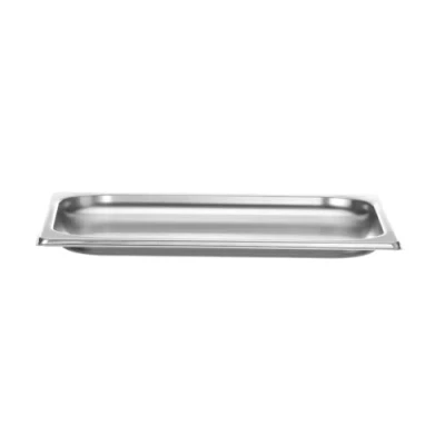 Imagen de HENDI Recipiente GN 1/2,contenedor GN,apilable,resistente a Temperaturas de 40 300C,apto para hornos,congeladores,calientaplatos,baño María,1L,325x265x(H) 20mm,acero inoxidable 18/10