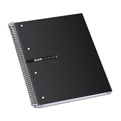 Imagen de Enri Status Pack de 5 cuadernos espiral microperforados, tapa extradura, A4+