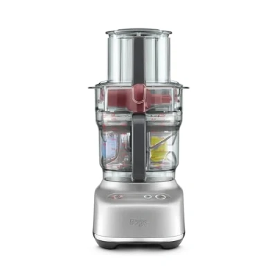 Imagen de Sage Paradice 9 Robot de Cocina con Kit Corte en Dados, Cuchilla S, Rallador Reversible, Cortador Ajustable y para Masa, Acero Inoxidable Cepillado