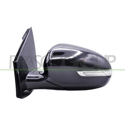 Imagen de Espejo retrovisor Prasco KI0257314 izquierda negro eléctrico calefactable, convexo, no tintado
