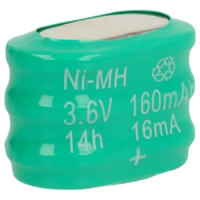 Imagen de vhbw NiMH Batería de botón Repuesto Tipo 3/V150H 150 mAh 3,6 V Compatible para lámparas solares, etc.
