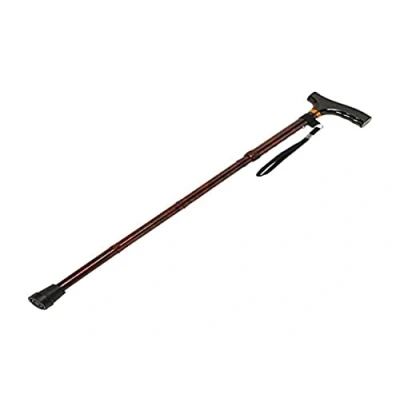 Imagen de Homecraft 091114875, Bastón Plegable, Nuez (Walnut), 33 37&quot;