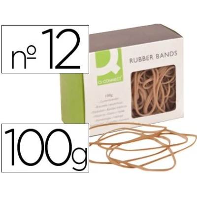 Imagen de GOMILLAS ELASTICAS Q CONNECT 100 GR NUMERO 12
