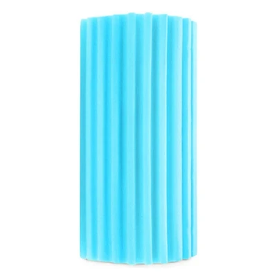 Imagen de Scrub Daddy Damp Duster, Esponja Mágica Atrapapolvo, Plumero para Limpiar Persianas Venecianas y de Madera, Ventilaciones, Radiadores, Zócalos, Espejos Telarañas Atrapa Polvo Azul