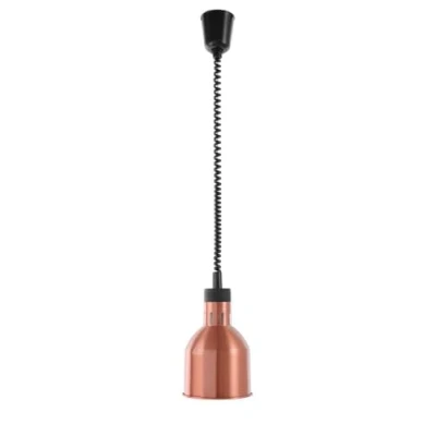 Imagen de HENDI Lámpara cilíndrica de calentamiento con cable extensible Cobre 230V / 250W 175x(H)250 mm
