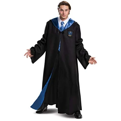 Imagen de Disguise Harry Potter Ravenclaw Robe Deluxe, Black &amp; Blue, XXL (50 52)