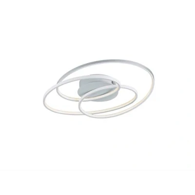 Imagen de Trio Lighting Plafón LED Gale, 60 cm, blanco mate