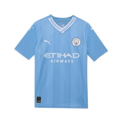 Imagen de MCFC 770441 01 Home Jersey Replica Jr Camiseta Unisex Niños Azul Tamaño 116
