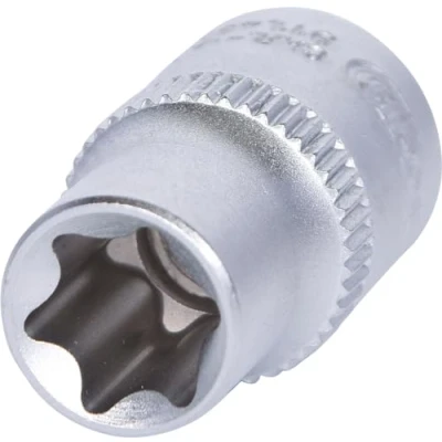 Imagen de KS TOOLS 911.4332 E Piezas insertables de llave cubo DIN 3120, ISO 1174 E10 Acero cromo vanadio Torx exterior, Perfil en moleteado