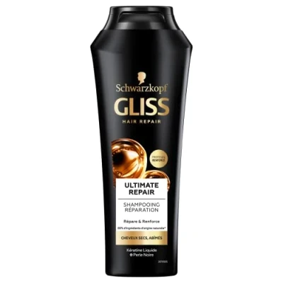 Imagen de Schwarzkopf Gliss Champú Ultimate Repair, envase de 250 ml