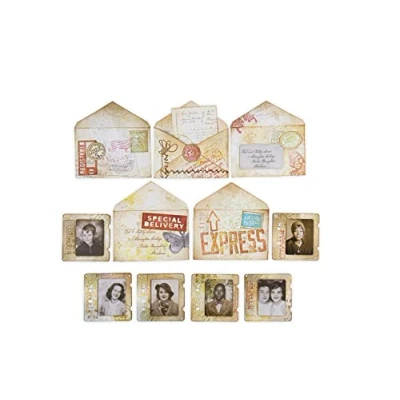 Imagen de Juego de troqueles Sizzix Thinlits 54PK Specimen Tim Holtz 665930 Capítulo 3 2022