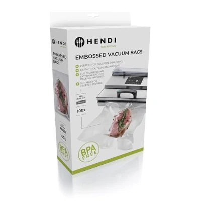 Imagen de Hendi Vacuum packaging bags embossed 150x250 mm