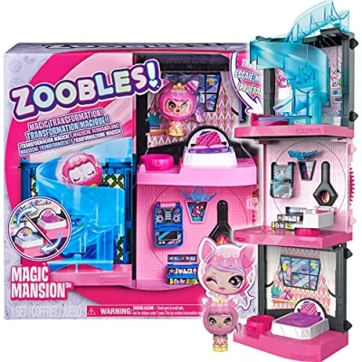 Imagen de Zoobles Magic Mansion Transforming Playset with Exclusive Z Girl Collectible Figure, Kids Toys for Girls Aged 5 and Above