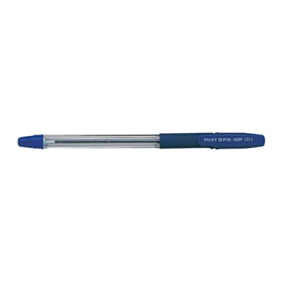 Imagen de Pilot BPS GP Bolígrafo (12 unidades, mango de goma, punta 0,5 mm, 12 unidades), color azul