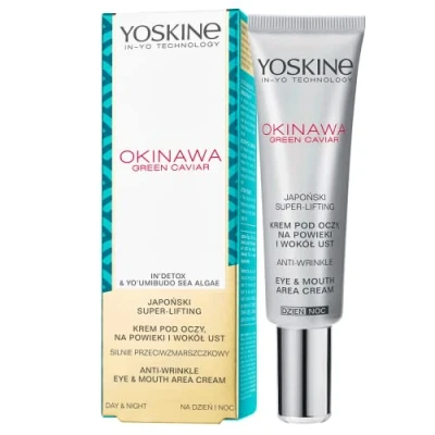 Imagen de Yoskine Okinawa Green Caviar Anti wrinkle Eye &amp; Mouth Area Cream