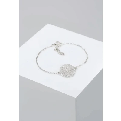 Imagen de Elli Ornament Flower Pulsera silvercoloured, Mujer, Talla: 17, Silver coloured