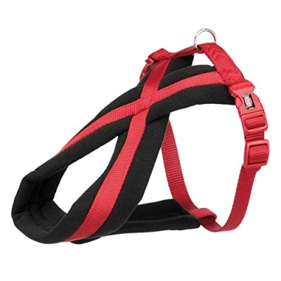 Imagen de Trixie Arnés Confort New Premium, L XL, 70 100 cm / 25 mm, Rojo, Rosso