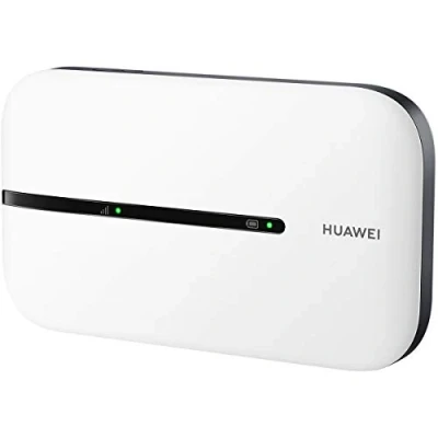 Imagen de HUAWEI E5576 320 Mobile Wi Fi 3S 4G LTE Cat4, Velocidad de Descarga 150 Mbps, Batería Recargable 1500 mAh, No Requiere configuración, Blanco, 16 Users