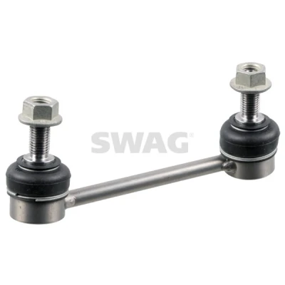 Imagen de SWAG 33 11 2076 Bieleta de suspensión Eje trasero izquierda 140mm M12 x 1,5 con tuercas Acero MERCEDES BENZ: Sprinter 3.5 T Furgoneta