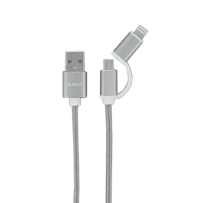 Imagen de AUTO T 540203 Cable USB para cargar plata Embalaje Blister