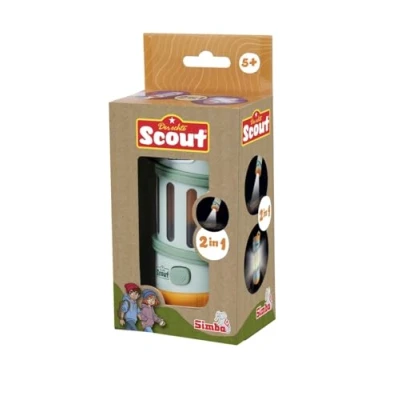 Imagen de Simba Scout Linterna 2 en 1 (13 cm, con Correa de Mano, Juguete Explorador, a Partir 3 años) (109452664)