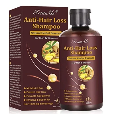 Imagen de cabello Champú,Anti Caída del Cabello,Champu Crecimiento Cabello,Hair Loss Shampoo,Promover la Pelo,Prevención de pérdida Tratamiento cabello(220 ml)