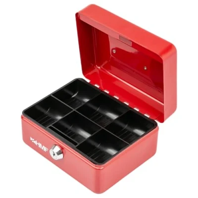 Imagen de HMF 10215 03 Caja de caudales 15 x 12 8 cm, rojo