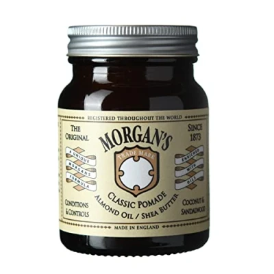 Imagen de MORGAN&#039;S CLASSIC POMADE WITH ALMOND OIL AND SHEA BUTTER 100GR