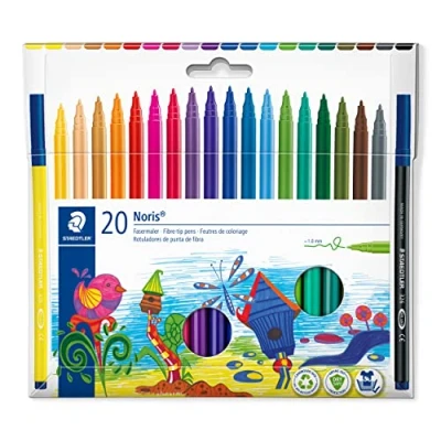 Imagen de STAEDTLER 326 C20 Rotulador de fibra (20 unidades), colores surtidos
