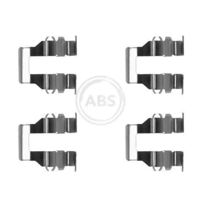 Imagen de A.B.S. 1199Q Kit de accesorios, pastillas frenos MITSUBISHI: ECLIPSE 2, Montero iO