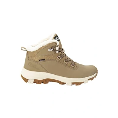 Imagen de Jack Wolfskin Everquest Texapore Mid W, Zapatillas Mujer, Arcilla Beige, 38 EU
