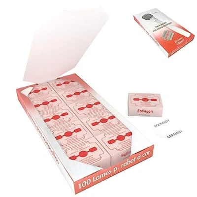 Imagen de Schwertkrone Cuchillas de cepillo para callos 100 piezas