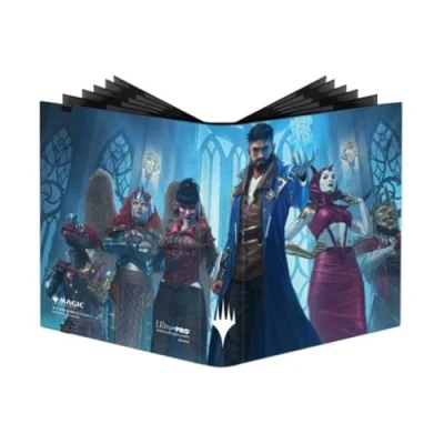 Imagen de Ultra PRO MTG Murders at Karlov Manor 4 Pocket Binder for Magic: The Gathering, almacena y protege hasta 160 tarjetas de tamaño estándar, bolsillos laterales seguros carga, se adapta a