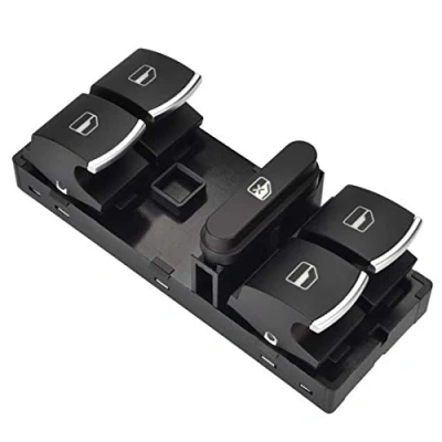 Imagen de Interruptor Mando Elevalunas, Botonera de Ventana 5ND959857 Für Jetta Golf Polo Passat Caddy T Touran 5K4959857 Para VW Tiguan B6 B7 CC MK5 MK6 III AMAROK