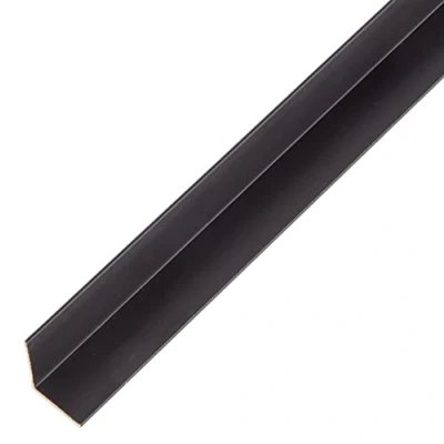 Imagen de Alberts 488291 Perfil angular, Aluminio, anodizado negro, 1000 x 15 mm
