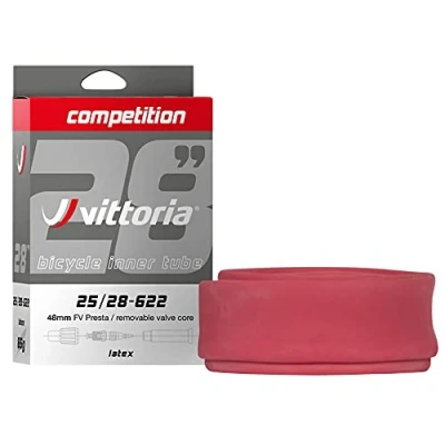 Imagen de VITTORIA Competition Latex Cámaras de Aire para Bicicletas, Adultos Unisex, Multicolor, Talla única