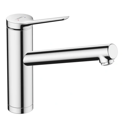 Imagen de hansgrohe 74805000 Mezclador de Cocina Monomando, Cromo, ComfortZone 160mm / 1 tipo chorro