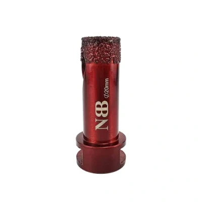 Imagen de NBB Broca de diamante con M14, corona para taladrar en seco y húmedo profesionalmente porcelana dura, cerámica, baldosas, granito, mármol, azulejo, Amoladora Angular (1, 20mm)