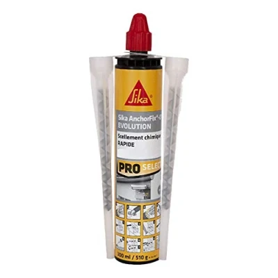 Imagen de Sika Anchorfix 01 Evolution, Sellador químico rápido para fijación de objetos pesados, 583478