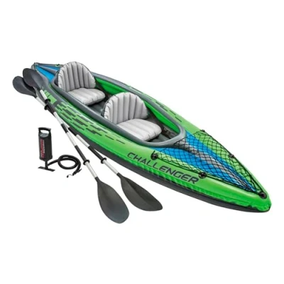 Imagen de Intex 68306 Kayak Hinchable Challenger k2 &amp; 2 Remo 351 x 76 38 cm