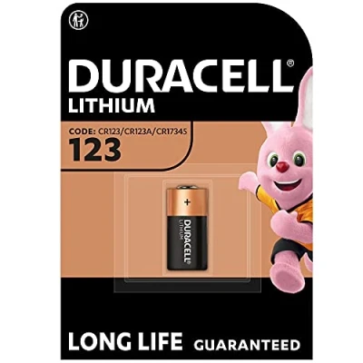 Imagen de Duracell DUR123106 Batería de Litio (3 V, CR123A)
