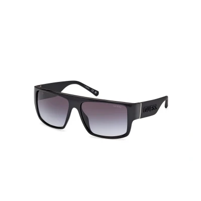 Imagen de Guess Gafas de sol Shiny black gradient smoke, Hombre, Talla: 59, smoke