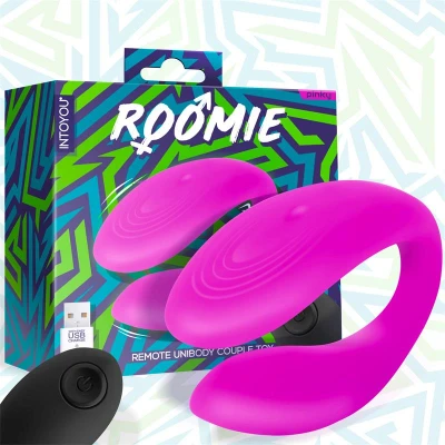 Imagen de Intoyou Roomie Rosa Vibrador para Parejas Control Remoto