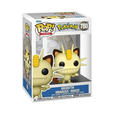 Imagen de Funko Pop! Games: Pokemon Meowth Figura de Vinilo Coleccionable Idea Regalo Mercancia Oficial Juguetes para Niños y Adultos Video Games Fans Muñeco Coleccionistas Exposición