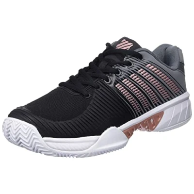 Imagen de K Swiss Express Light 2, Zapatillas Deportivas Mujer, Negro Gris Rosa Oro, 40 EU
